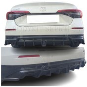 Resim Honda Civic Fe 2022 Arka Tampon Eki Plastik Boyasız 