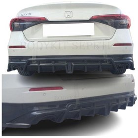 Resim Honda Civic Fe 2022 Arka Tampon Eki Plastik Boyasız 