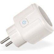 Resim IP20 SMART FİŞ 16A Akım Korumalı AKILLI Priz 