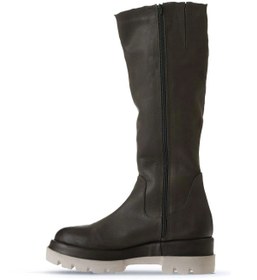 Resim Bueno Shoes Haki Deri Kadın Düz Çizme 01wv2906 