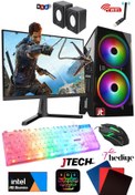 Resim J-TECH InnoVare i5 3470 16GB RAM 256GB SSD 19 inç FHD Monitör Wi-Fi Masaüstü Bilgisayar 