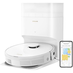 Resim Dreame L10s Plus Robot Süpürge Beyaz, 7.000Pa Emiş Gücü 