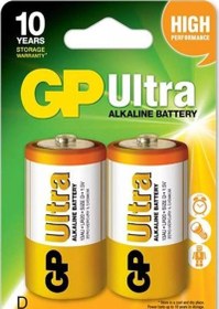 Resim 13AU-2U2 ULTRA ALKALIN D BÜYÜK BOY KALIN PİL LR20 (2Lİ PAKET FİYATI) 