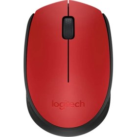 Resim Logitech M170 Kırmızı Kablosuz Fare (Yurt Dışından) 