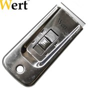 Resim WERT 2166 Çelik Kazıma Bıçağı 