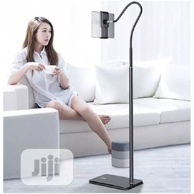 Resim Asfal Metal Ayaklı 135 Cm Tablet Ve Telefon Tutucu Stand 6'-11' Uyumlu 