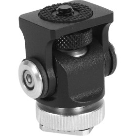 Resim Ayex Hot Shoe Flaş Kızağı Monitör Vb. Bağlantı Adaptörü 1/4 Inç 