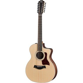 Resim Taylor 254CE 12 Telli Elektro Akustik Gitar (Natural) 