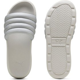 Resim Puma Karmen Puffy Aqua Metallics Kadın Terlik 400679 01 Metalik 