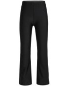 Resim Çocuk Kız Rahat Flared Uzun Pantolon Esnek Gevşek Ince Pantolon Caz Dans Siyah İçin Giyim Siyah 