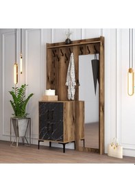 Resim Variant Variant Bc Portmanto Ceviz/Siyah Mermer 