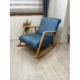 Resim Asedia Minito Naturel Mavi Sallanan Sandalye Dinlenme Koltuğu Anneler Günü Hediyesi 