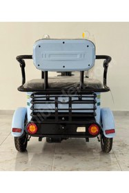 Resim Kral Sarin 3 Tekerli Elektrikli Motosiklet 