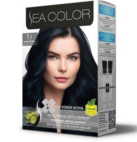 Resim SEA COLOR SET BOYA 1.1 MAVİ SİYAH 