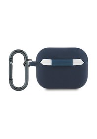 Resim Apple Uyumlu AirPods Pro 2 Kılıf Redbull Lisanslı Baskı Logolu Askı Aparatlı Silikon Kapak Lacivert 