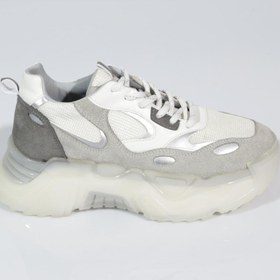 Resim Dgn 80157 Kadin Bağcikli Kalin Taban Spor Ayakkabı 