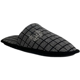 Resim Siyah Kışlık Erkek Ev Terliği-siyah 