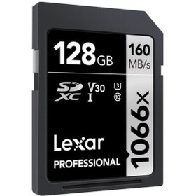 Resim Lexar Professional 1066X LSD1066128G-BNNNG 128 GB SDXC UHS-I V30 U3 Hafıza Kartı 
