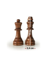 Resim Star Ahşap Satranç Taşı Takımı No:5 