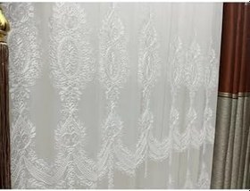 Resim Nivemeshome Öykü 2775 Tül Perde 1/3 Sık Pileli Tül Perde Apm,Beyaz 150 X 260 