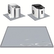 Resim Taşınabilir Silikon Buz Makinesi Tezgah Matı, Kaymaz Noktalı, Su Geçirmez, 48.26cm x 30.48cm/60.96cm x 40.64cm Boyutlarda Mevcut - Ev ve Ticari Mutfaklar İçin İdeal, Tezgah Koruma | Modern Mutfak Aksesuarı | Dayanıklı Tezgah Matı 