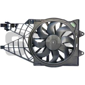 Resim SEGER 59726 Radyatör Klima Fan Motorları Davlumbazlı Linea 1.3D 1.6D 1.4 T-Jet Klimalı 