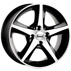 Resim CMS-642-01 6.5x15"-4x100 ET35 67.2 Diamond Black Gloss Jant (4 Adet) 