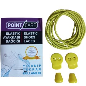 Resim Point Care Akıllı Kilitli Elastik Ayakkabı Bağcık 100 Cm 