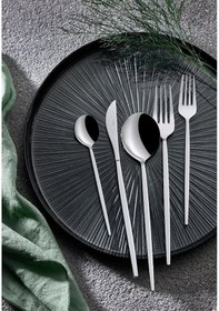 Resim Onon Aris 12 Kişilik 60 Parça Çatal Kaşık Bıçak Takımı 