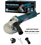 Resim Assur ASR346 850 W 125 MM Avuç Taşlama Spiral Mavi 