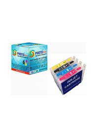 Resim Photo Print Epson Stylus Cx4300 T0711 T0714 Uyumlu Kolay Dolan Ka 