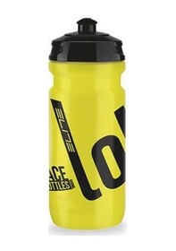 Resim Elite Loli Bisiklet Plastik Matara, Koku Yapmayan İtalyan Bisiklet Suluğu Siyah - Kırmızı - Beyaz 