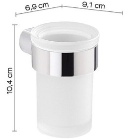 Resim Pirenei Diş Fırçalık - Krom 