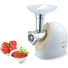 Resim 700W Beyaz Salça ve Kıyma Makinesi, Pratik, Güçlü ve Çok Renkli Kullanım 