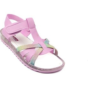 Resim Minican Arzen 016 Pembe Kız Çocuk Sandalet 