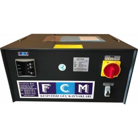 Resim FCM Regülatör Monofaze Otomatik Servo Sistem 15 Kva 