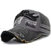 Resim Vintage Distressed Baseball Cap, "Teksas" Nakışlı, Ayarlanabilir Snapback, Hafif Polyester, Çoklu Renk Seçenekleri - Partiler, Babalar Günü, Bağımsızlık Günü ve Kampüs Etkinlikleri için İdeal, Rahat Başlık | Vintage Kapa | Dayanıklı 