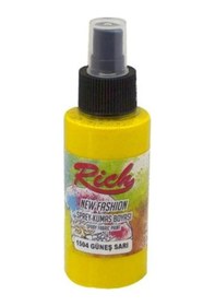 Resim Rich New Fashion Sprey Kumaş Boyası 100 Cc. 1504 Güneş Sarı 