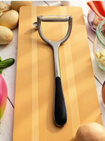 Resim Mybru Pratik Paslanmaz Çelik Jülyen Soyacak Patates Meyve Ve Sebze Soyucu Çok Renkli 