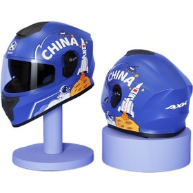 Resim Eternal Luck Kış Motosikleti Çocuk Kaskı-astronot Mavi 01 