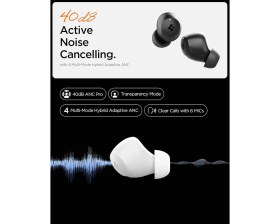 Resim Braventa Collection Spigen Audio Tws P10 Bluetooth Kablosuz Kulaklık - Anc Pro Aktif Gürültü Engelleme + Enc 6 Mikrofon 