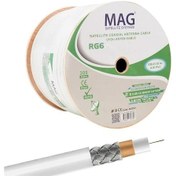 Resim Mag Rg59 Fa Mini Dual Bitişik Kablo 300 Mt 