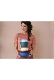 Resim Delixa Cirqula Yuvarlak Çok Amaçlı Kase – Nordic – 2250 ml Hacim – Çıkarılabilir Kapaklı – Kırılmaz Malzeme 