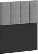 Resim Mobpazar Capella Baza Başlığı 120X100 Cm Antrasit 