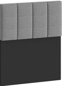 Resim Mobpazar Capella Baza Başlığı 120X100 Cm Antrasit 