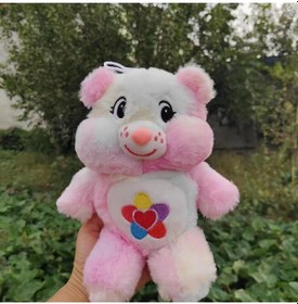 Resim Carebear Beyaz Peluş Ayıcık 20cm Care Bear Peluş 
