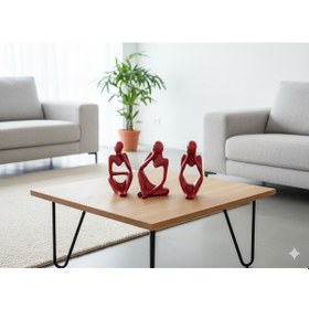 Resim 3 Lü Düşünen Heykeller 03 