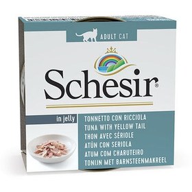 Resim Schesir C278 Jelly Ton Balıklı ve Sarı Kuyruk Balığı Kedi Konservesi 85 Gr 