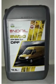 Resim END OIL Endoil 5 W-30 Tam Sentetik Benzilimotor Yağ 10,5 Lt 