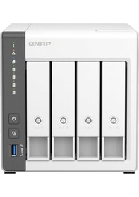 Resim Qnap TS-433A1 4 GB 1 TB HDD 4x3.5" Sata Desteği Raid 0 Nas Depolama Ünitesi 